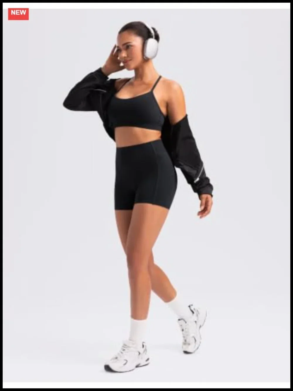 Biker Shorts Women 4/6/8/10 Inch High Waist with Pockets Buttery Soft